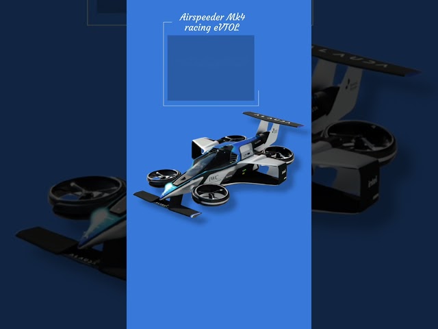 Airspeeder Mk4 racing eVTOL #short #shorts #Airspeeder