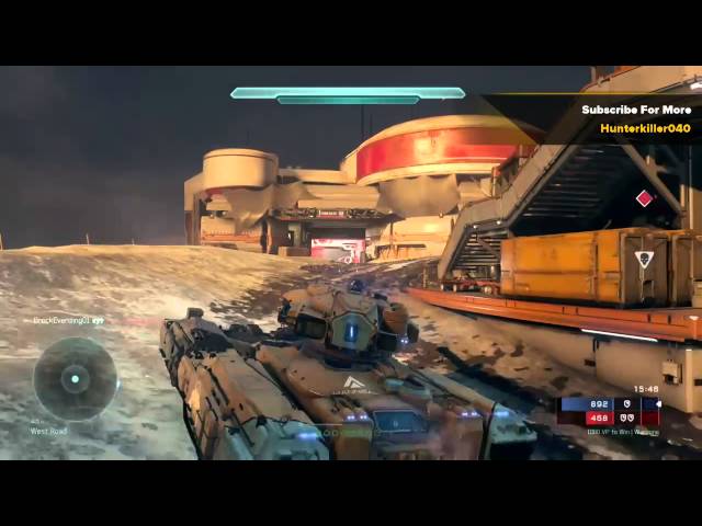 Halo 5 Hannibal Scorpion Gameplay