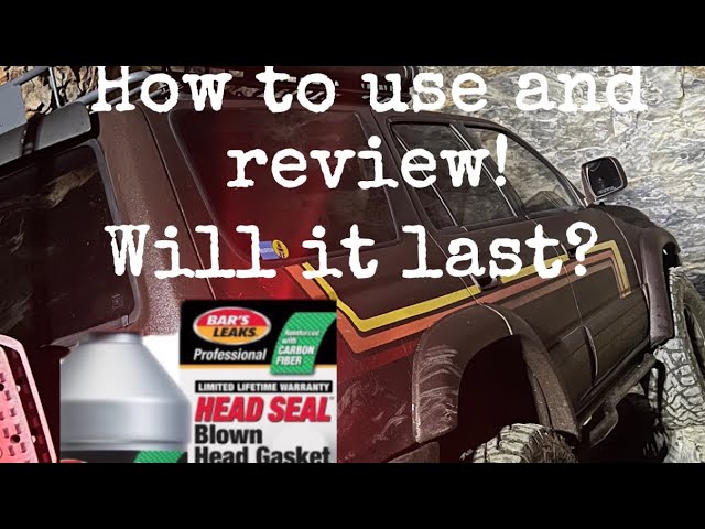 Bar’s head gasket sealant is the best! How to use and review on any vehicle!