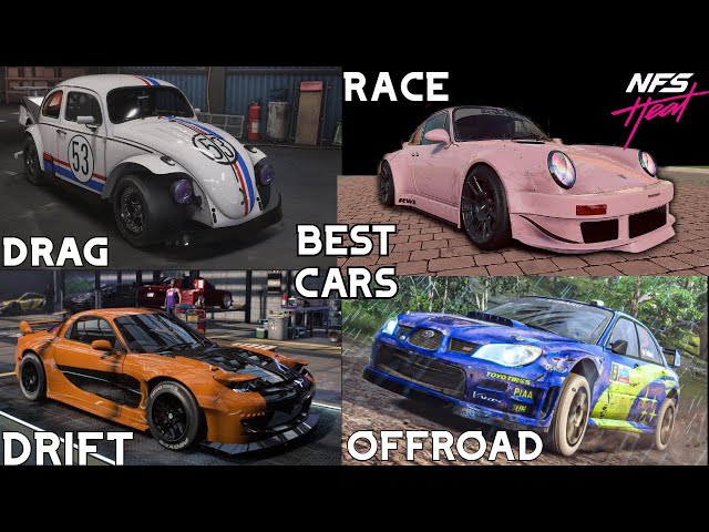 NFS Heat - Best Car DRAG/DRIFT/RACE/OFFROAD