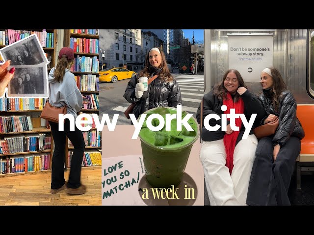 a dream week in NYC: book shopping, what we ate, broadway