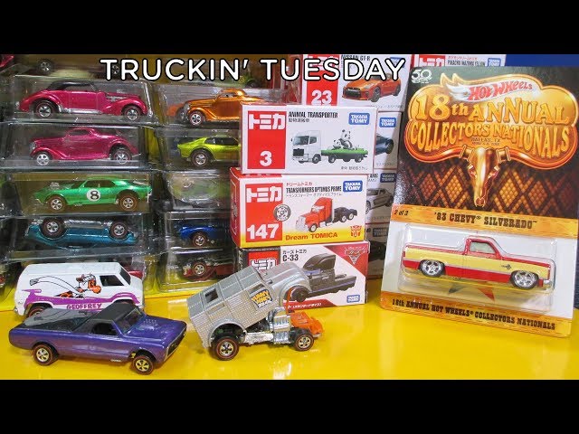Truckin' Tuesday! 2018 Hot Wheels Nationals Collectors Convention Pickups from Dallas Texas