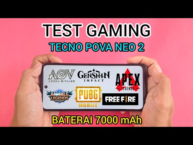 Tecno Pova Neo 2, Performa OK & Baterai Super Awet! | Test Gaming Tecno Pova Neo 2 Indonesia