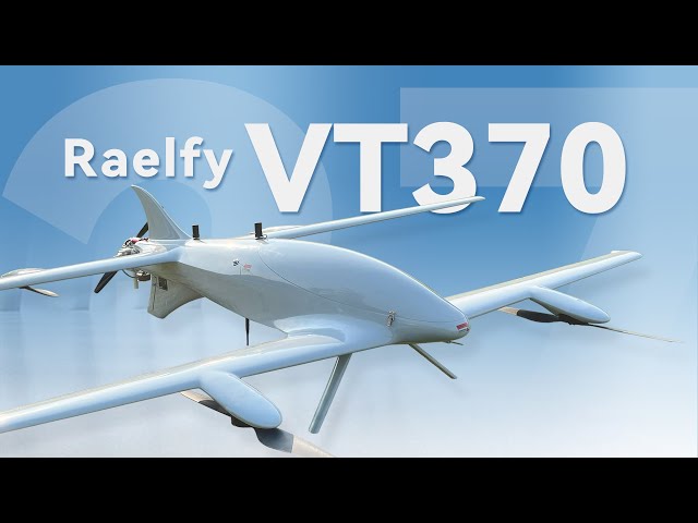 10 hours flight time and 8kg payload! Raefly VT370 Gasoline&Electric Hybrid VTOL UAV! Big Drone
