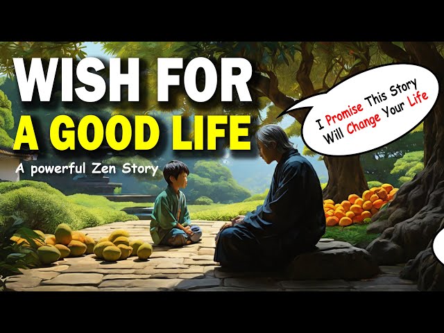 Wish For A Good Life | How To Live A Life Full Of Joy And Compassion | A Zen Motivational Story |
