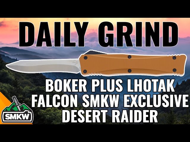 Boker Plus Lhotak Falcon SMKW Exclusive Desert Raider