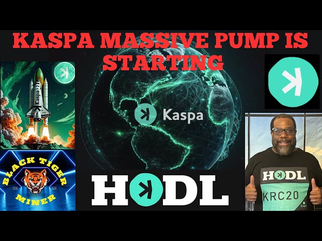 Will KASPA Push up to $0.50 this pump??? Huge News Coming!!