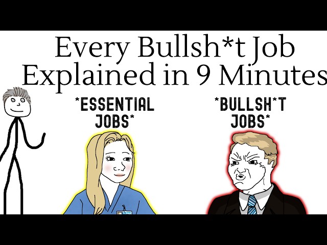 "Your Job Might be Useless" - Bullsh*t Jobs Explained...