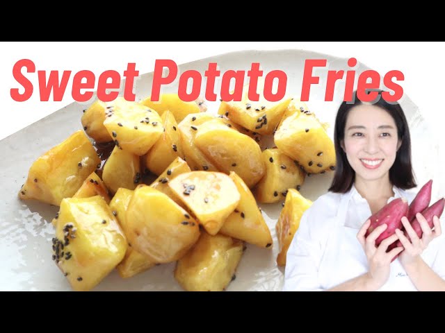 Candied Japanese Sweet Potato Fries | Daigaku imo | 大学芋