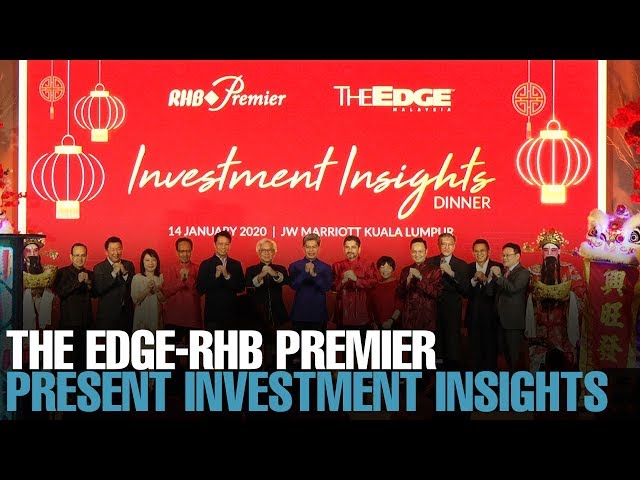 The Edge-RHB Premier Investment Insights dinner