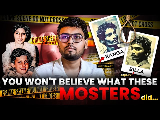 Ranga and Billa: The Chilling 1978 Kidnapping and Murder Case | True Crime Story | Hindi