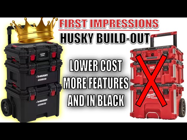 NEW HUSKY BUILDOUT - BEST Modular Toolbox for the MONEY?