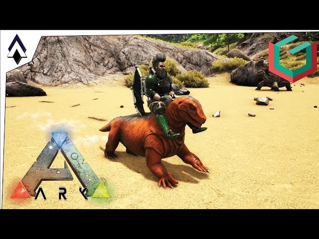 Rideable Moschops ARK Ep12 Geeks Network ARK Gameplay