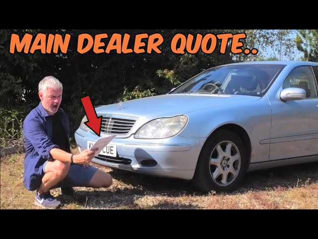 How Much Would Mercedes Charge to Fix My £900 eBay S-Class? (£1000 Luxobarge S1:EP3)