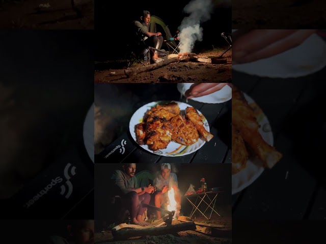 BBQ Night camping | OUTDOOR COOKING | BBQ NIGHT | ASMR | CAMPING