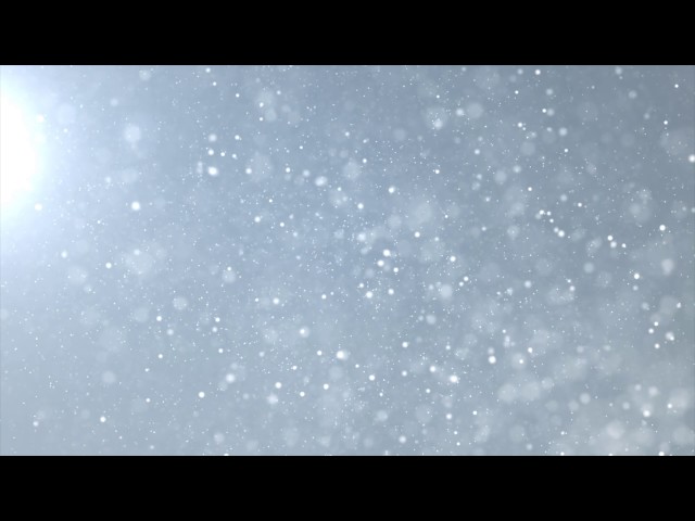 Snow Particles Floating in the Air | 4K Relaxing Screensaver
