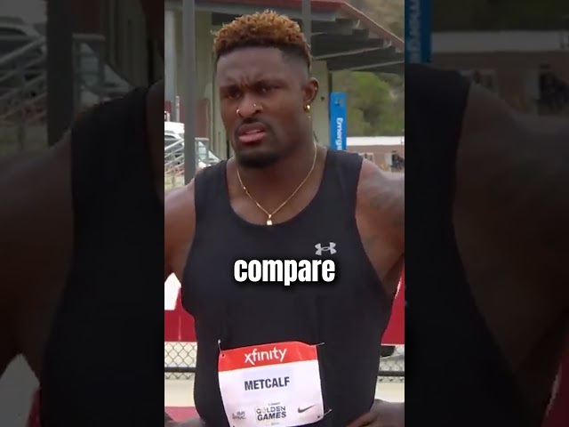 DK Metcalf vs Olympic Sprinters