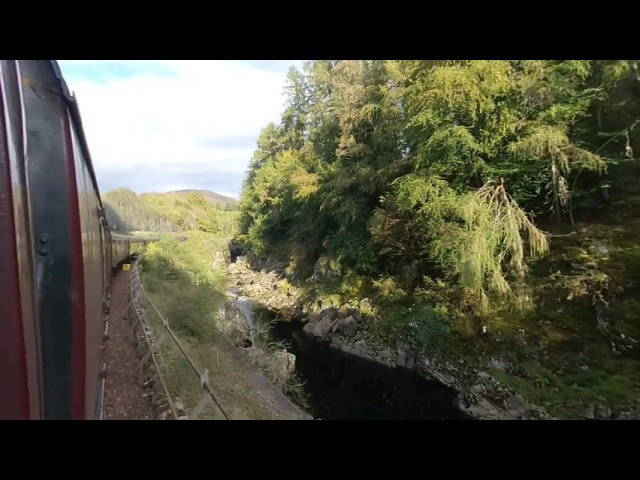 Monessie Gorge from train on 2019-09-28 at 1642 in VR180