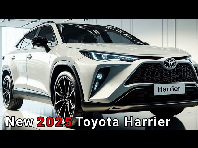 2025 Toyota Harrier Unveiled | Toyota's Most Luxurious and Stylish SUV!