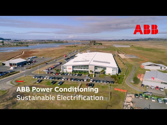 Safe, smart and sustainable electrification at ABB’s facility in Napier, New Zealand
