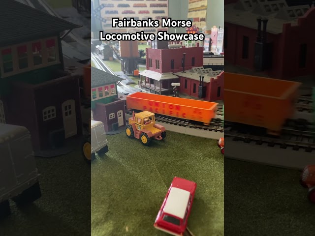 Fairbanks Morse Locomotive Showcase 🚂 - - -  #train #modeltrains #shorts