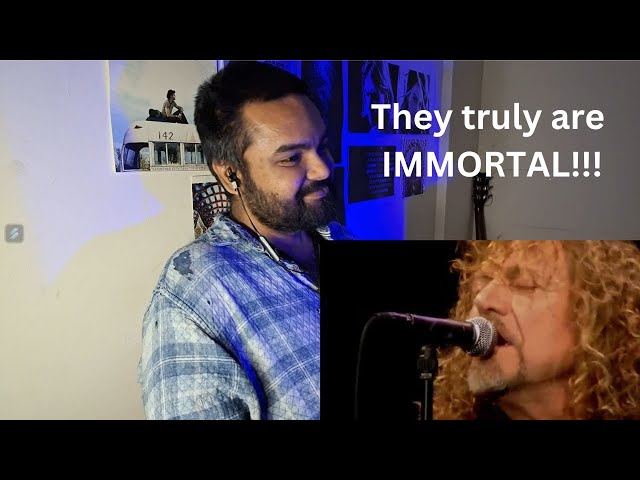 Led Zeppelin - Ramble On (LIVE in O2  2007) First Time Reaction (Bonham's son on the drums!)