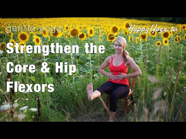 Chair Yoga Core Focus | Happy Yoga with Sarah Starr