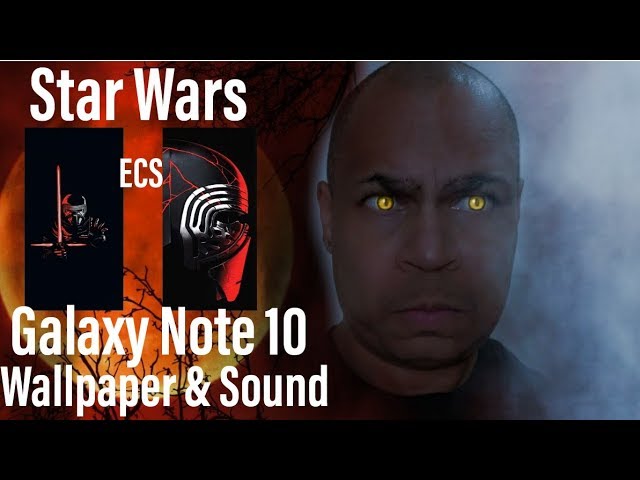Galaxy Note 10 Plus Star Wars Edition | Wallpaper & Spen Lightsaber Sound | The Easy Way !!