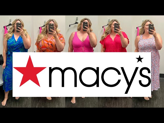 I HIT THE JACKPOT AT MACY’S! | DRESS HAUL + THE CUTEST SUMMER SANDALS ☀️