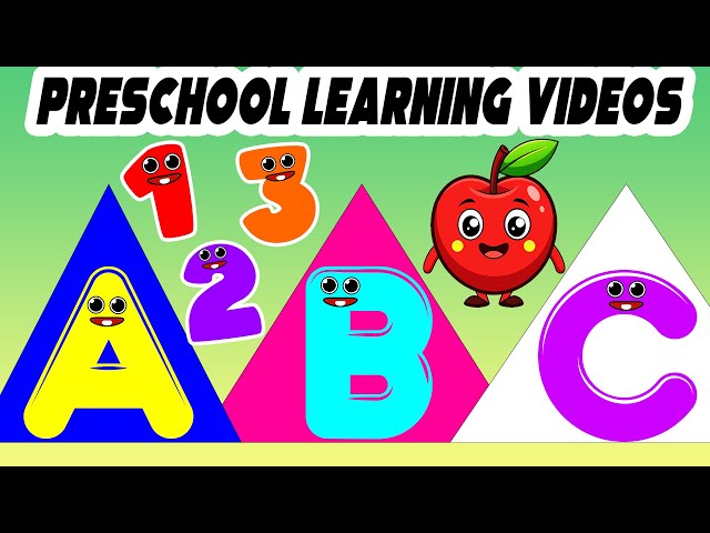 ABC Phonics Song | Preschool Learning Videos | Kindergarten Learning Videos | Phonics Song For Kids