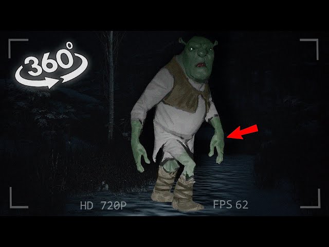 VR 360° I Found Creepy Shrek in real life! WTF...
