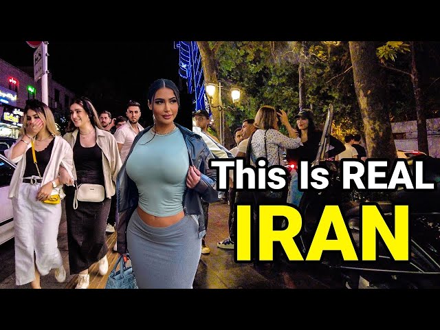 This is Real IRAN 🇮🇷 Walking in Karaj City 2024