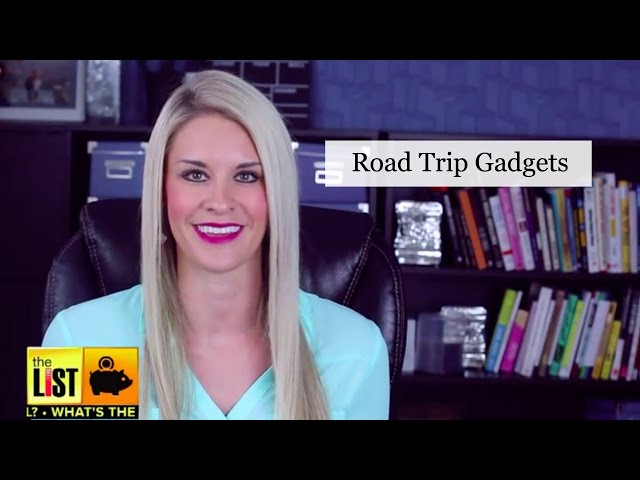 Kelly Wonderlin on The List TV | 4 Must Have Road Trip Gadgets