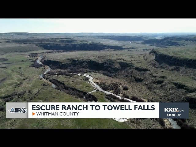 Air 4 Adventure: Escure Ranch to Towell Falls in Whitman County