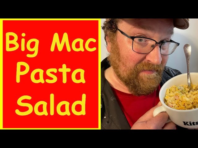 How to make a Big Mac Pasta Salad
