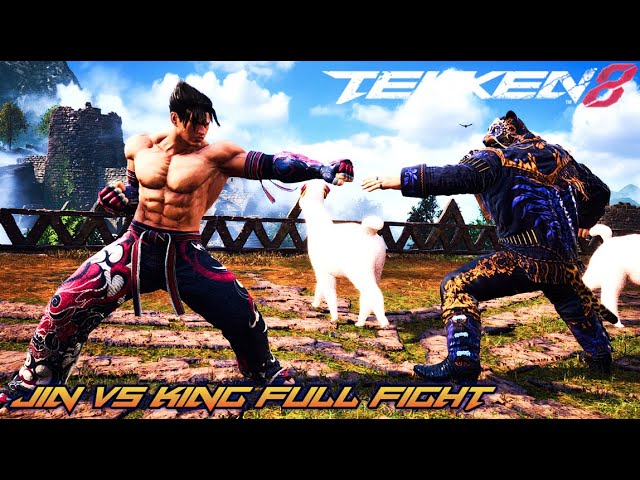 TEKKEN 8 CBT - Jin vs King Full Fight!!
