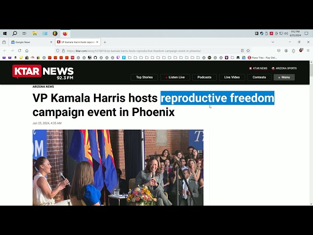 All You Can Eat Reproductive Freedom Buffet - Right From Kamala's Tits And Ass