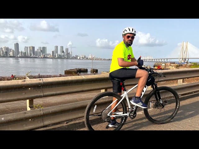 THANK YOU MUMBAI POLICE FOR PEDAL UP TO SEA LINK FOR THE RECORD OF LONGEST CYCLING CHAIN 2022