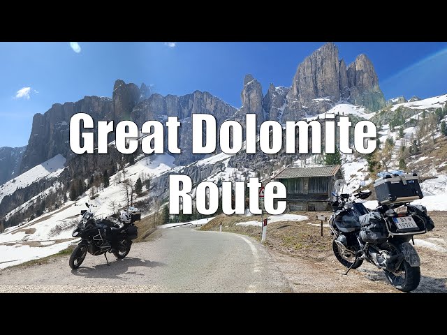 Motorcycle Trip: Exploring Italy's Great Dolomite Route