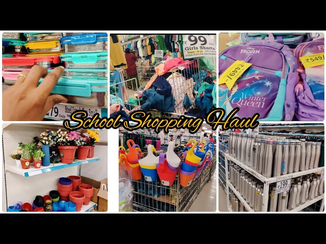 ✨DMart Shopping Haul for school kids🛍️ Balcony Planters |Summer Dress collections|Vellore Dmart