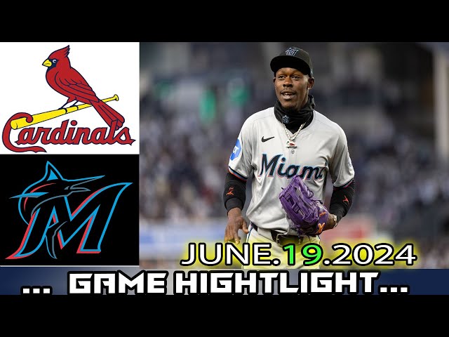 Marlins Vs. Cardinals (06/19/24) Game Highlights | MLB Season 2024