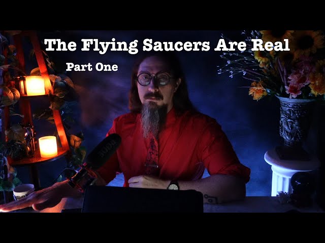 THE FLYING SAUCERS ARE REAL! Part One - ASMR BEDTIME STORY - Read Aloud To You!