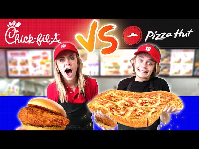 We Opened A Real Chick-fil-A and Pizza Hut In Our House! (Pt.  2)