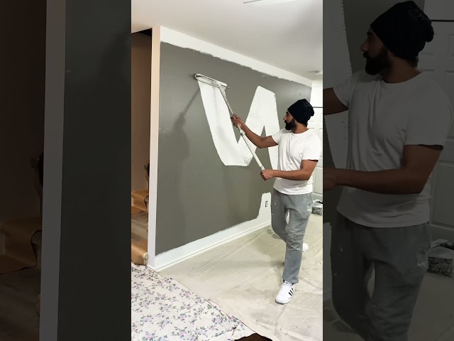 How to paint a walls in 60 seconds