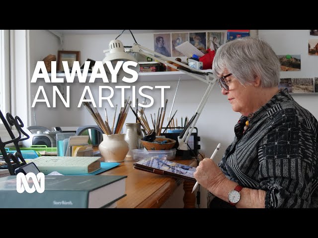 Despite four amputations artist Libby Stanley refused to put down the brush 👩🏻‍🎨 | ABC Australia
