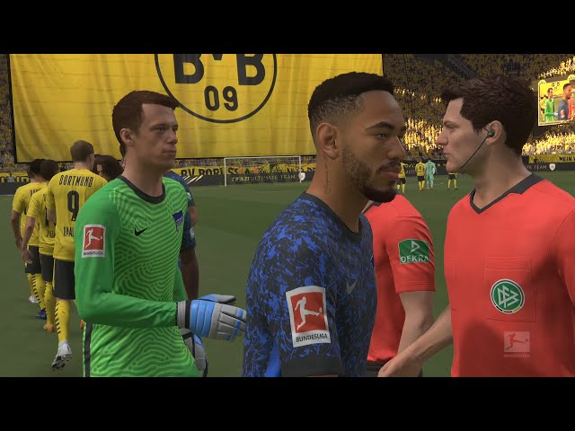 FIFA 21 PS5 Career Dortmund V Hertha Berlin
