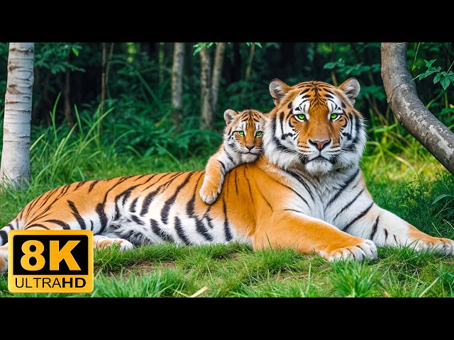 Revealing Wild Nature 8K ULTRA HD - Relaxing Landscape Movie with Soothing Music