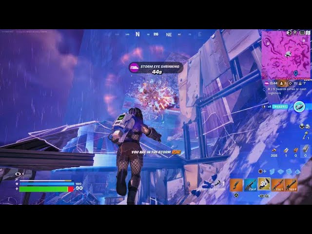 Fortnite WILDS Victory Royale with Predator Builds Battle Royale Solo