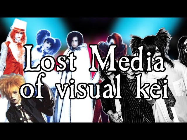 The LOST MEDIA of Visual Kei (MALICE MIZER, DIR EN GREY, DEZERT)