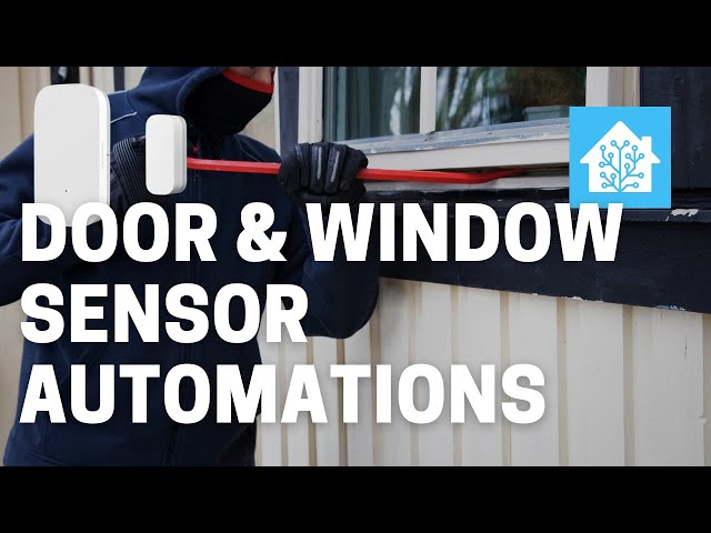 Door and Window Sensor Automation Ideas -  Using Contact Sensors in Home Automation